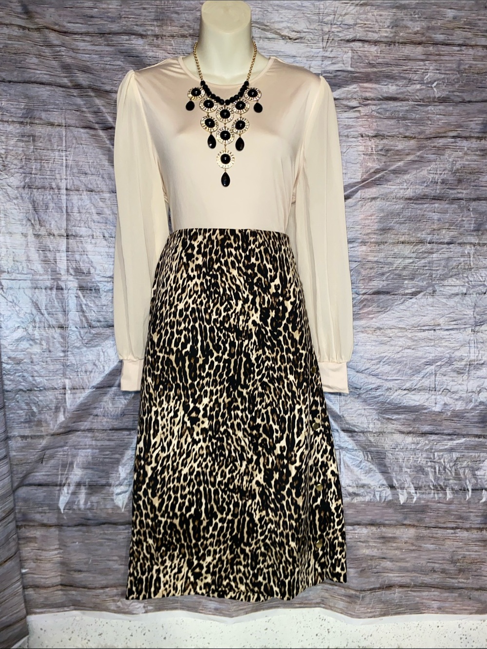 SHEIN Cream Bodysuit With Sheer Sleeves